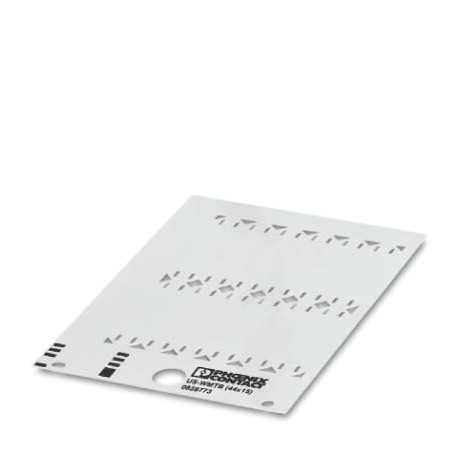 US-WMTB (44X15) CUS 0830018 PHOENIX CONTACT Repères pour câble, à commander : sous forme de carte, blanc, im..