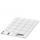 US-EMP (27X27) CUS 0830042 PHOENIX CONTACT Rótulo para encajar, Tarjeta, disponible: por tarjeta, blanco, ro..