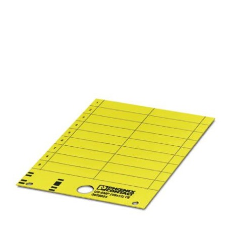 US-EMP (49X15) YE CUS 0830050 PHOENIX CONTACT Rótulo para encajar, disponible: por tarjeta, amarillo, rotula..