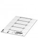 US-EMSP (50X30) CUS 0830064 PHOENIX CONTACT Marcador de aparatos, Tarjeta, disponible: por tarjeta, blanco, ..