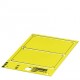 US-EMSP (90X60) YE CUS 0830071 PHOENIX CONTACT Repères pour appareils, à commander : sous forme de carte, ja..