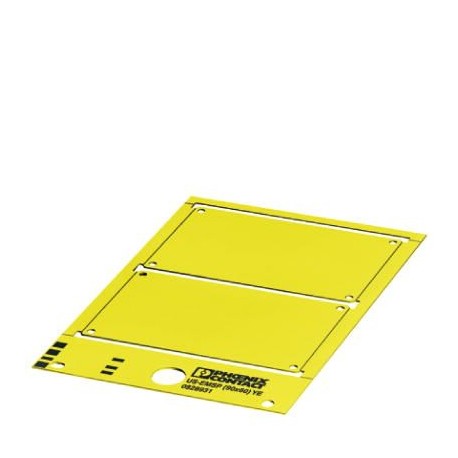 US-EMSP (90X60) YE CUS 0830071 PHOENIX CONTACT Repères pour appareils, à commander : sous forme de carte, ja..