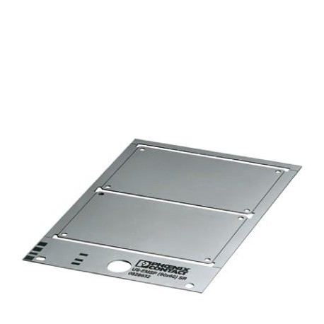 US-EMSP (90X60) SR CUS 0830072 PHOENIX CONTACT Marcador de aparatos, Tarjeta, disponible: por tarjeta, plata..