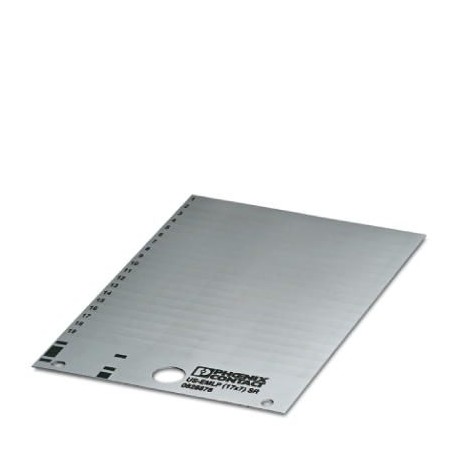 US-EMLP (17X7) SR CUS 0830081 PHOENIX CONTACT Etiquette en plastique, à commander : sous forme de carte, arg..