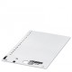 US-EMLP (27X8) CUS 0830091 PHOENIX CONTACT Etiquette en plastique, à commander : sous forme de carte, blanc,..