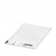 US-EMLP (27X12,5) CUS 0830094 PHOENIX CONTACT Etiquette en plastique, à commander : sous forme de carte, bla..