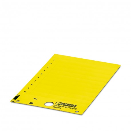 US-EMLP (27X12,5) YE CUS 0830095 PHOENIX CONTACT Etiquette en plastique, à commander : sous forme de carte, ..