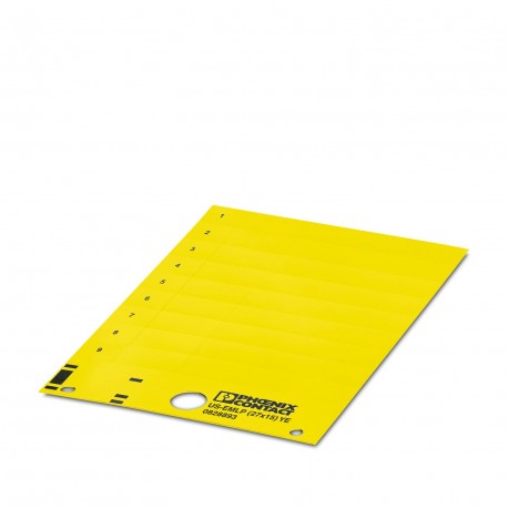 US-EMLP (27X15) YE CUS 0830098 PHOENIX CONTACT Targhetta in plastica