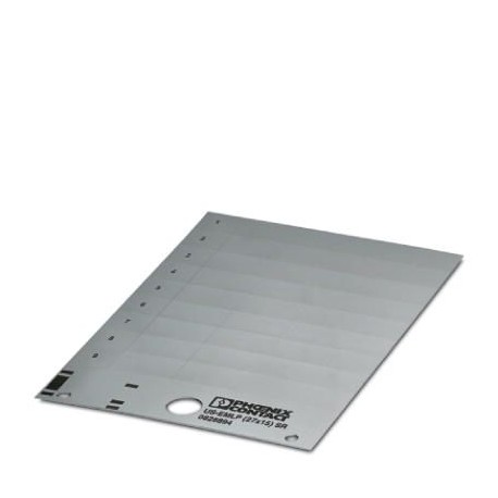 US-EMLP (27X15) SR CUS 0830099 PHOENIX CONTACT Marcador de plástico, Tarjeta, disponible: por tarjeta, plata..