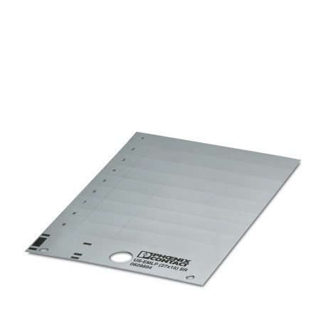 US-EMLP (27X15) SR CUS 0830099 PHOENIX CONTACT Etiquette en plastique, à commander : sous forme de carte, ar..