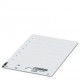 US-EMLP (27X18) CUS 0830100 PHOENIX CONTACT Marcador de plástico, Tarjeta, disponible: por tarjeta, blanco, ..