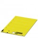 US-EMLP (27X27) YE CUS 0830104 PHOENIX CONTACT Marcador de plástico, Tarjeta, disponible: por tarjeta, amari..