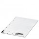 US-EMLP (49X15) CUS 0830109 PHOENIX CONTACT Marcador de plástico, Tarjeta, disponible: por tarjeta, blanco, ..