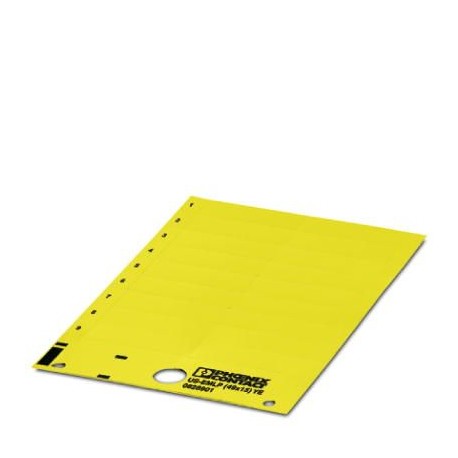 US-EMLP (49X15) YE CUS 0830110 PHOENIX CONTACT Targhetta in plastica