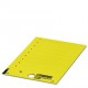 US-EMLP (60X15) YE CUS 0830113 PHOENIX CONTACT Etiquette en plastique, à commander : sous forme de carte, ja..