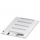 US-EMLP (60X30) CUS 0830115 PHOENIX CONTACT Etiquette en plastique, à commander : sous forme de carte, blanc..