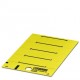 US-EMLP (60X30) YE CUS 0830116 PHOENIX CONTACT Marcador de plástico, Tarjeta, disponible: por tarjeta, amari..