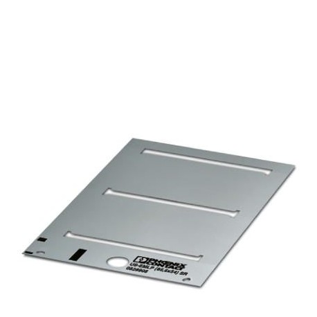 US-EMLP (85,6X54) SR CUS 0830120 PHOENIX CONTACT Marcador de plástico, Tarjeta, disponible: por tarjeta, pla..