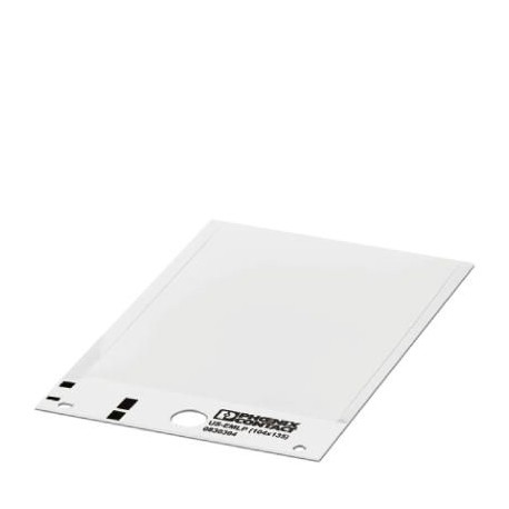 US-EMLP (104X135) 0830304 PHOENIX CONTACT Marcador de plástico, Tarjeta, blanco, sin rotular, rotulable con:..