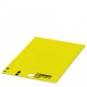 US-EMLP (104X135) YE 0830305 PHOENIX CONTACT Marcador de plástico, Tarjeta, amarillo, sin rotular, rotulable..
