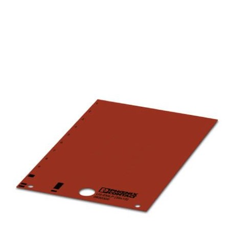 US-EMLP (35X15) RD 0830321 PHOENIX CONTACT Marcador de plástico, Tarjeta, rojo, sin rotular, rotulable con: ..