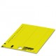 US-EMLP (40X10) YE 0830342 PHOENIX CONTACT Marcador de plástico, Tarjeta, amarillo, sin rotular, rotulable c..