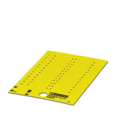 US-EMLSP (28X10) YE 0830344 PHOENIX CONTACT Cartellino da incollare, da fissare con viti o rivetti