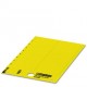 US-EMP (52,5X15) YE CUS 0830358 PHOENIX CONTACT Rótulo para encajar, disponible: por tarjeta, amarillo, rotu..