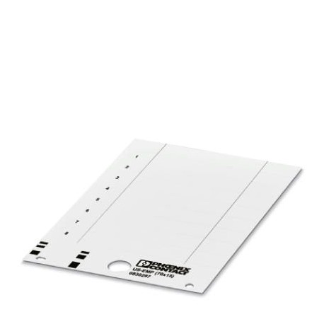 US-EMP (70X15) CUS 0830361 PHOENIX CONTACT Etiquettes à encliqueter, à commander : sous forme de carte, blan..