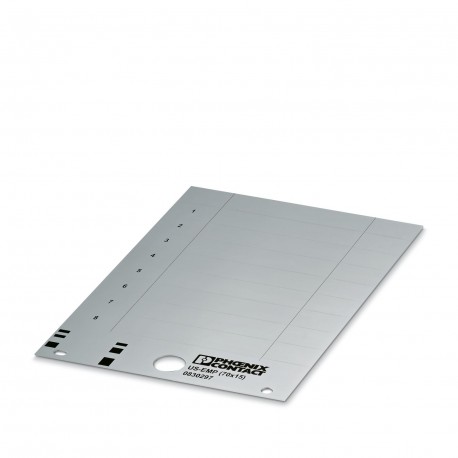 US-EMP (70X15) SR CUS 0830363 PHOENIX CONTACT Rótulo para encajar, disponible: por tarjeta, plata, rotulado ..