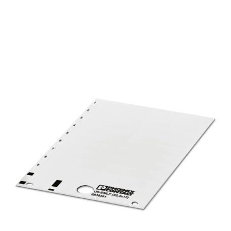 US-EMLP (52,5X15) CUS 0830379 PHOENIX CONTACT Marcador de plástico, Tarjeta, disponible: por tarjeta, blanco..