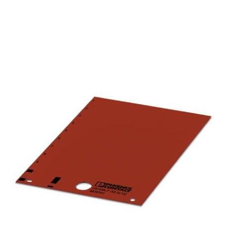 US-EMLP (52,5X15) RD CUS 0830382 PHOENIX CONTACT Targhetta in plastica