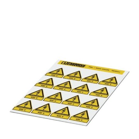 PML-W203 (25X25) 0830441 PHOENIX CONTACT Etiquette d'avertissement