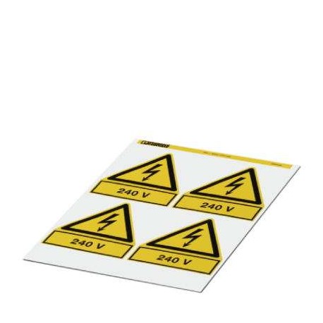 PML-W205 (100X100) 0830449 PHOENIX CONTACT Placa de aviso