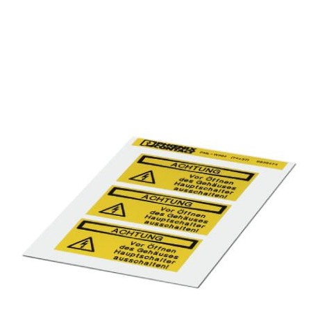 PML-W304 (74X37) 0830474 PHOENIX CONTACT Warning label