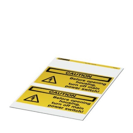 PML-W305 (105X52) 0830479 PHOENIX CONTACT Etiquette d'avertissement