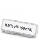 KMK HP (60X15) 0830722 PHOENIX CONTACT Porte-repères pour câbles