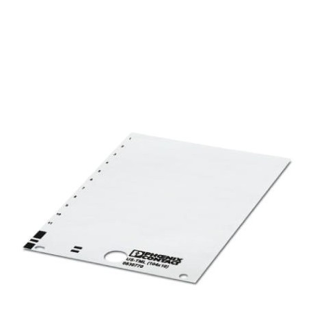 US-TML (104X10) 0830770 PHOENIX CONTACT Repères pour blocs de jonction