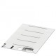 US-EMLP-HA (60X30) 0830990 PHOENIX CONTACT Marcador de plástico, Tarjeta, blanco, sin rotular, rotulable con..