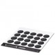 LS-WMTB-AL (D30) BK CUS 0831799 PHOENIX CONTACT Repères pour câble, à commander : à l'unité, aluminium, impr..