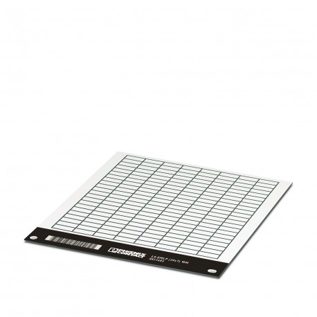 LS-EMLP (20X7) WH CUS 0831970 PHOENIX CONTACT Marcador de aparatos, hoja, blanco, rotulado según las indicac..