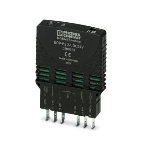ECP-E2-3A 0900333 PHOENIX CONTACT Interruptores de protección de aparatos electrónicos, número de polos: 1, ..