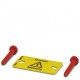 WS 4-10 1004225 PHOENIX CONTACT Targhetta di segnalazione