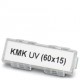 KMK UV (60X15) 1014108 PHOENIX CONTACT Porte-repères pour câbles