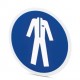 PML-M109 (D200) 1014163 PHOENIX CONTACT Placa de obligación, Codo, azul, Rotulado: Utilizar ropa de segurida..