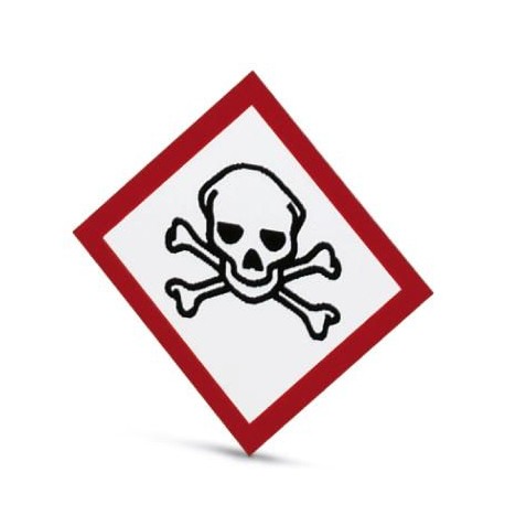 PML-GHS106 (25X25) 1014280 PHOENIX CONTACT Placa de substâncias perigosas