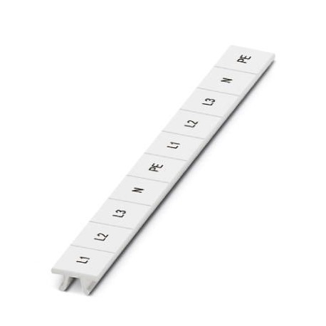 ZB10,LGS:L1-N,PE 1053412 PHOENIX CONTACT Repères pour blocs de jonction