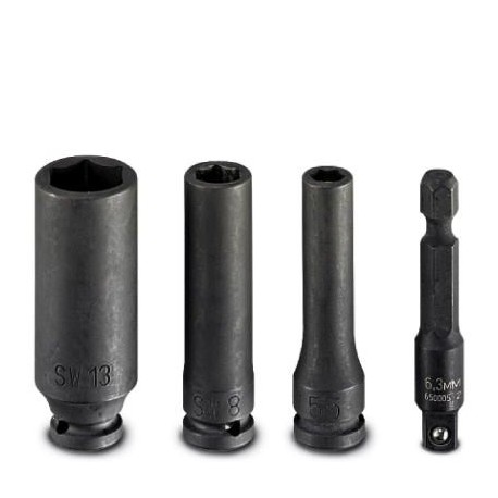 ASD BIT SET HN 1209952 PHOENIX CONTACT Set de puntas manual y de destornillador a batería, compuesto de: 1 e..