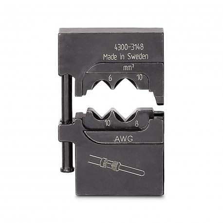 CRIMPFOX-M TC 10/DIE 1212076 PHOENIX CONTACT Matriz, para Crimpfox-M, para contactos mecanizados 6 10 mm², e..