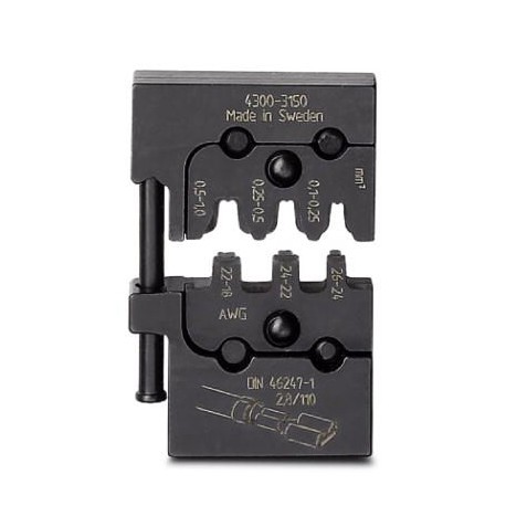 CRIMPFOX-M SC 1/DIE 1212083 PHOENIX CONTACT Matriz, para Crimpfox-M, para hembras de enchufe plano sin aisla..